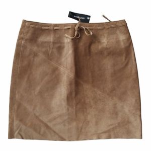 Express suede skirt 1/2 NWT org. $118